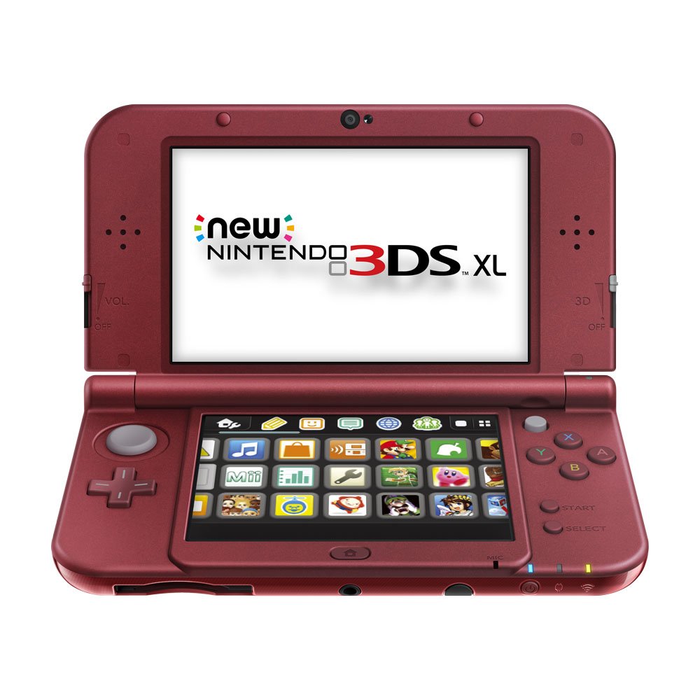 New Nintendo 3DS XL Rojo - (Defecto LS) (Nintendo 3DS)