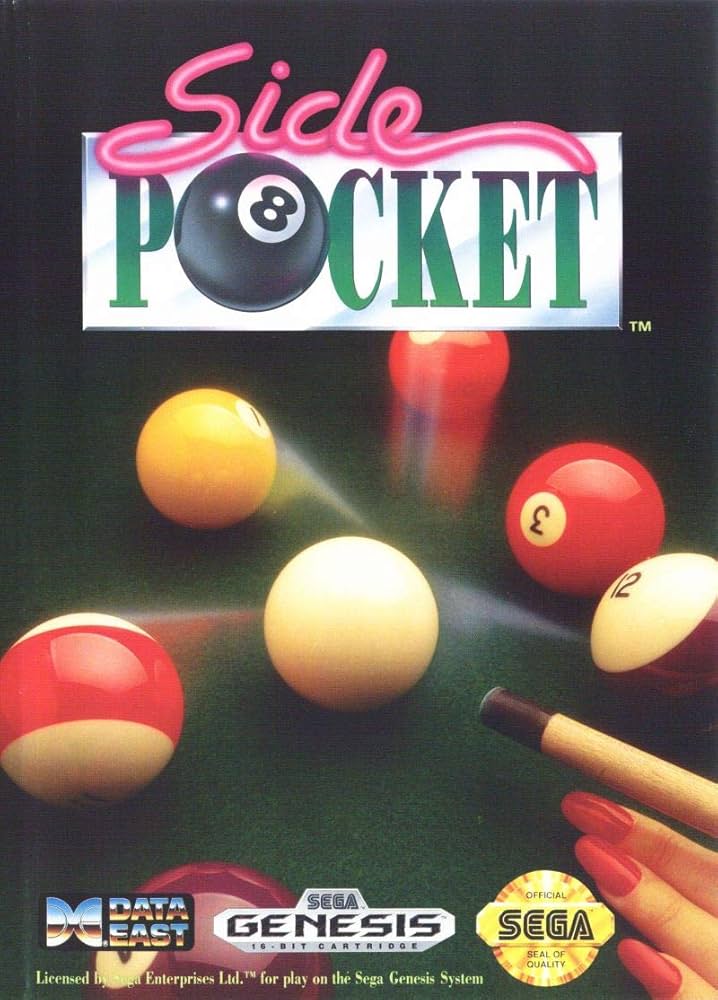 Side Pocket - (CIB) (Sega Genesis)