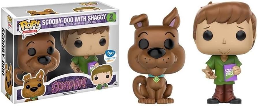 Animation Scooby Doo with Shaggy 2 Pack FYE
