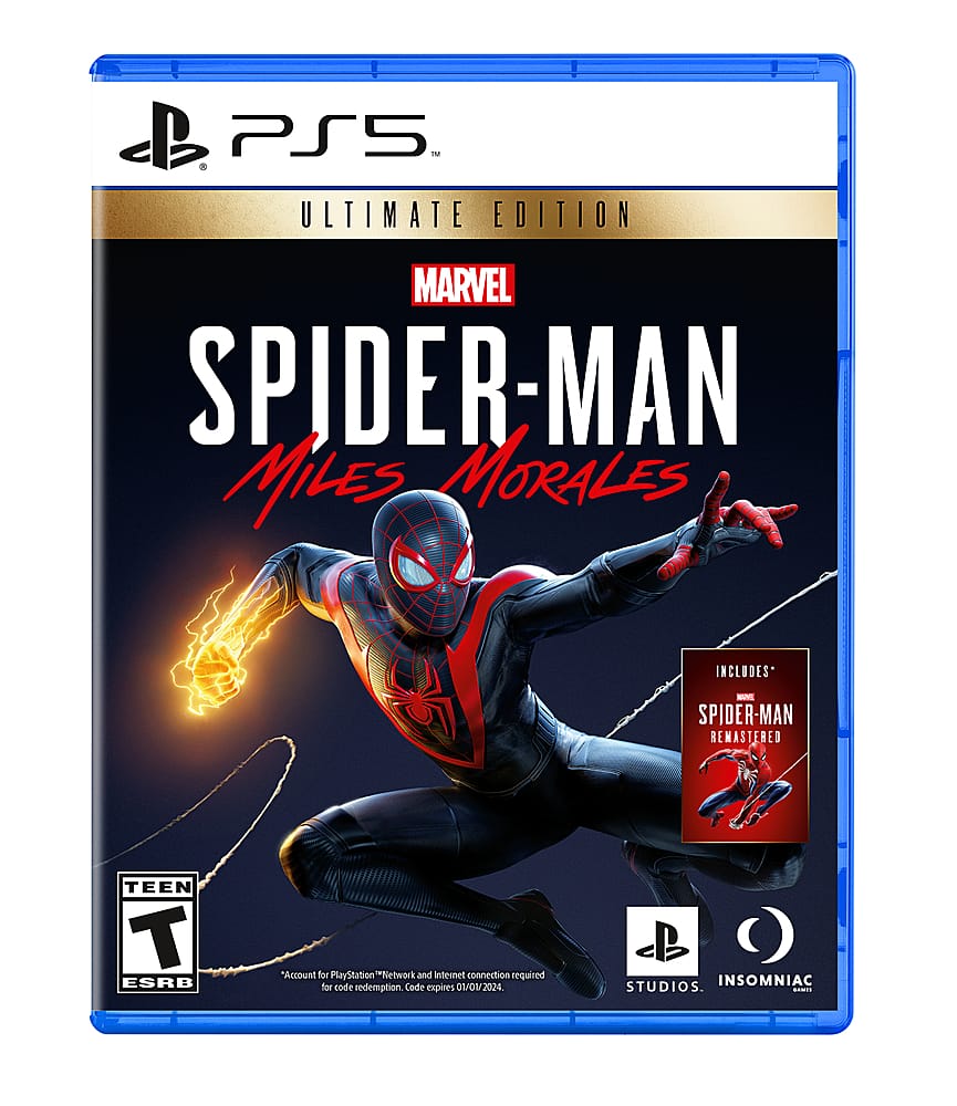 Marvel Spiderman: Miles Morales [Ultimate Edition] - (NEW) (Playstation 5)