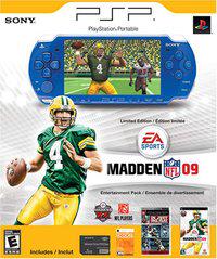 PSP 2000 Limited Edition Madden 2009 Version [Blue] - (CIB) (PSP)