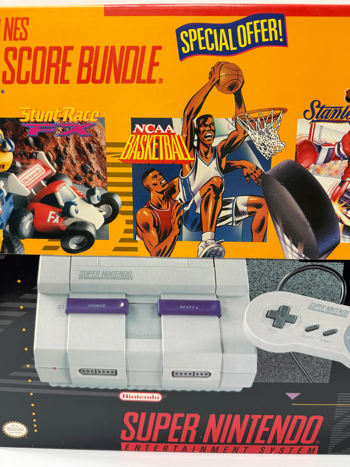 Super Nintendo System [Big Score Bundle] - (CIB) (Super Nintendo)