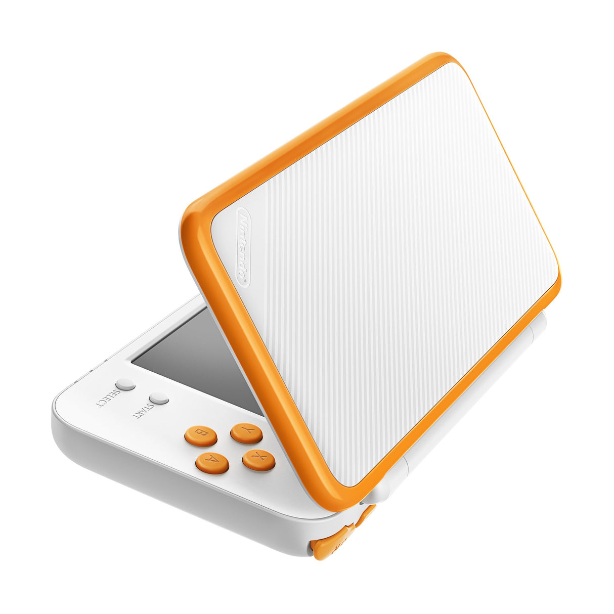 New Nintendo 2DS XL White + Orange - (LS) (Nintendo 3DS)