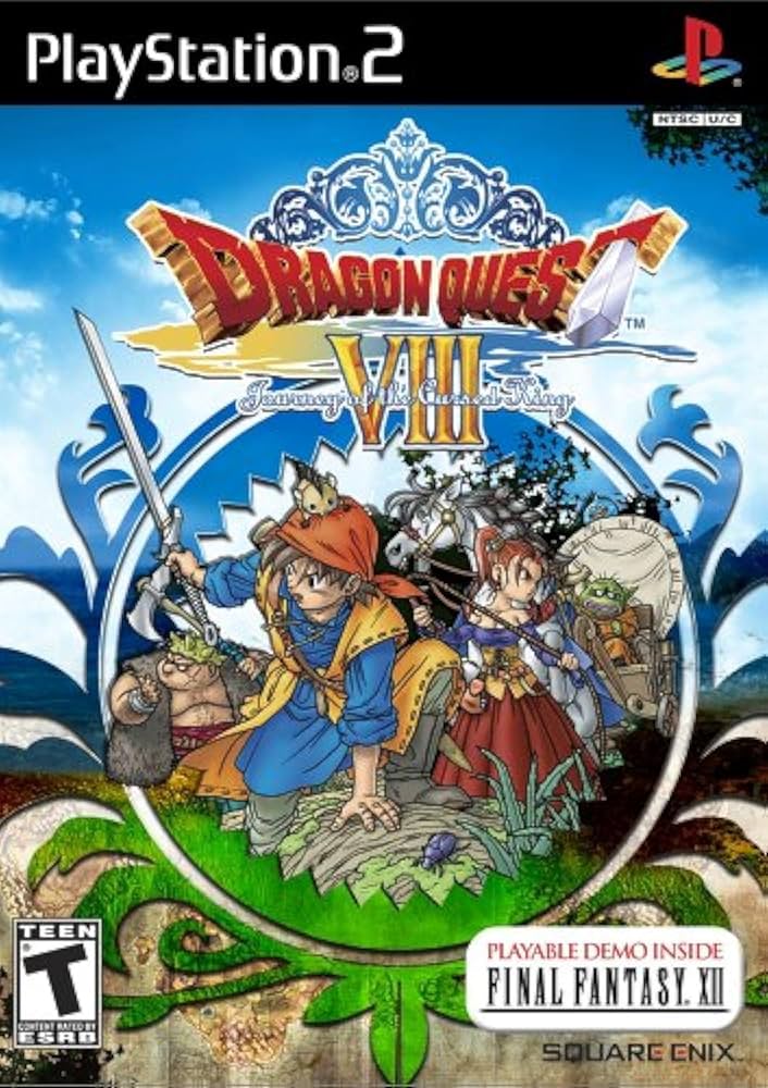 Dragon Quest VIII: Journey of the Cursed King [Opened box, Sealed Game] - (New) (Playstation 2)