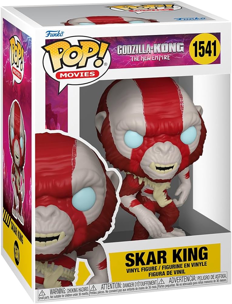Funko Pop Godzilla vs Kong Skar King on Throne #1548