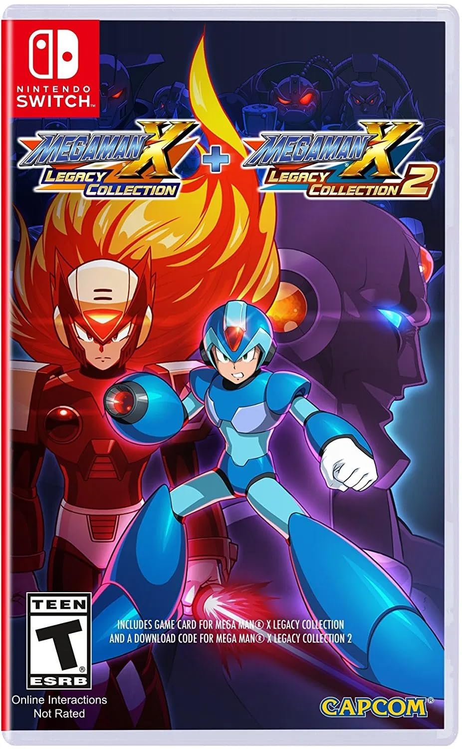 Mega Man X Legacy Collection 1 + 2 - (LS) (Nintendo Switch)