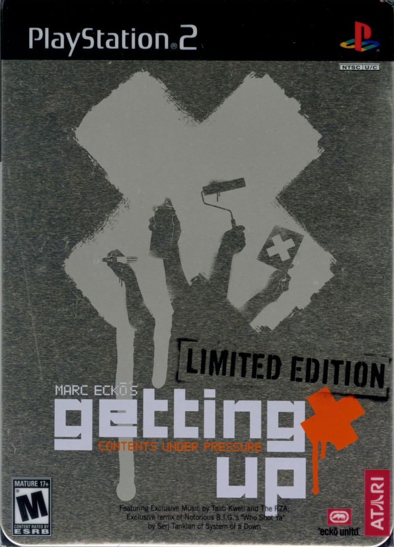 Marc Ecko's Getting Up: Contents Under Pressure [Limited Edition][Torn Wrap] - (New) (Playstation 2)