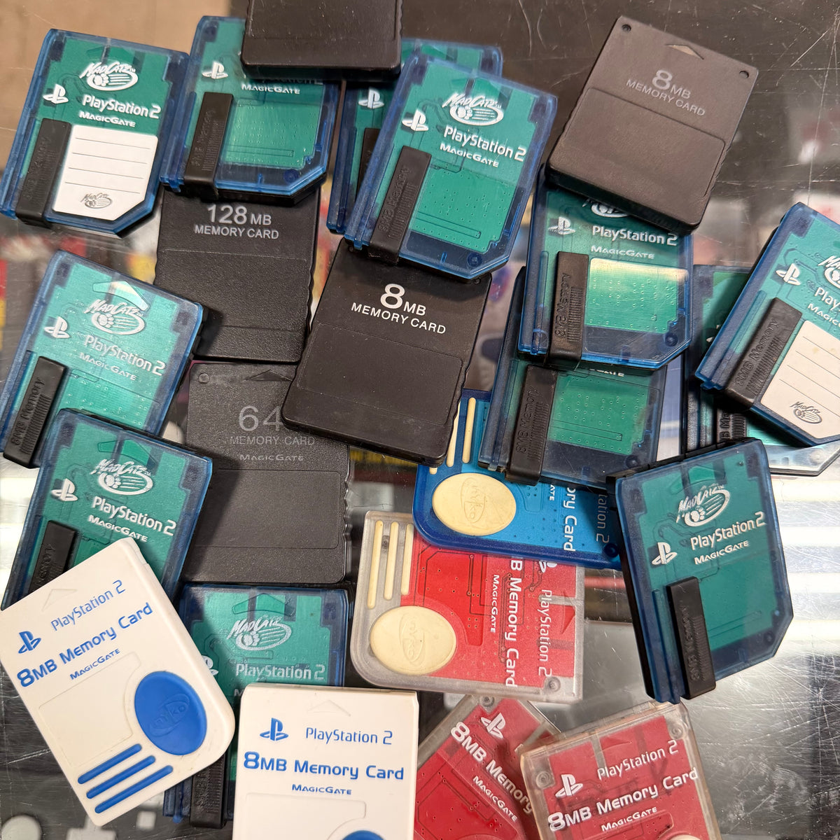 Generic Memory Card [Sizes and Styles Vary]  - (LS) (Playstation 2)