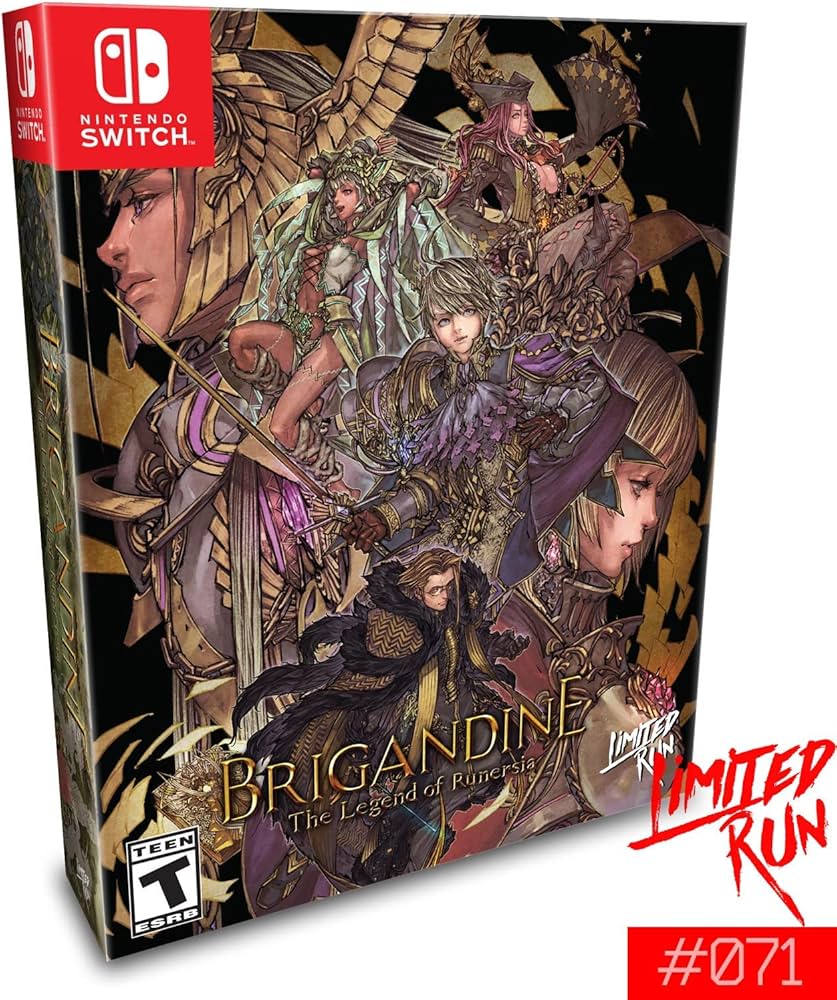 Brigandine: The Legend of Runersia [Collector's Edition] - (NEW) (Nintendo Switch)