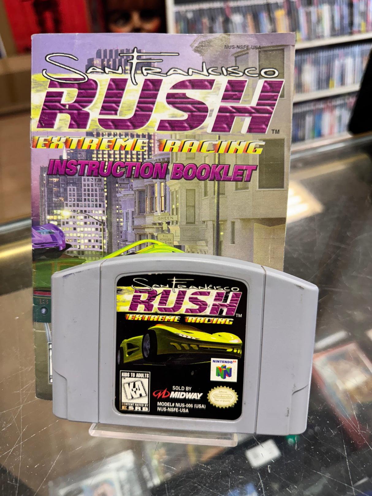 San Francisco Rush [With Manual] - (LS) (Nintendo 64)