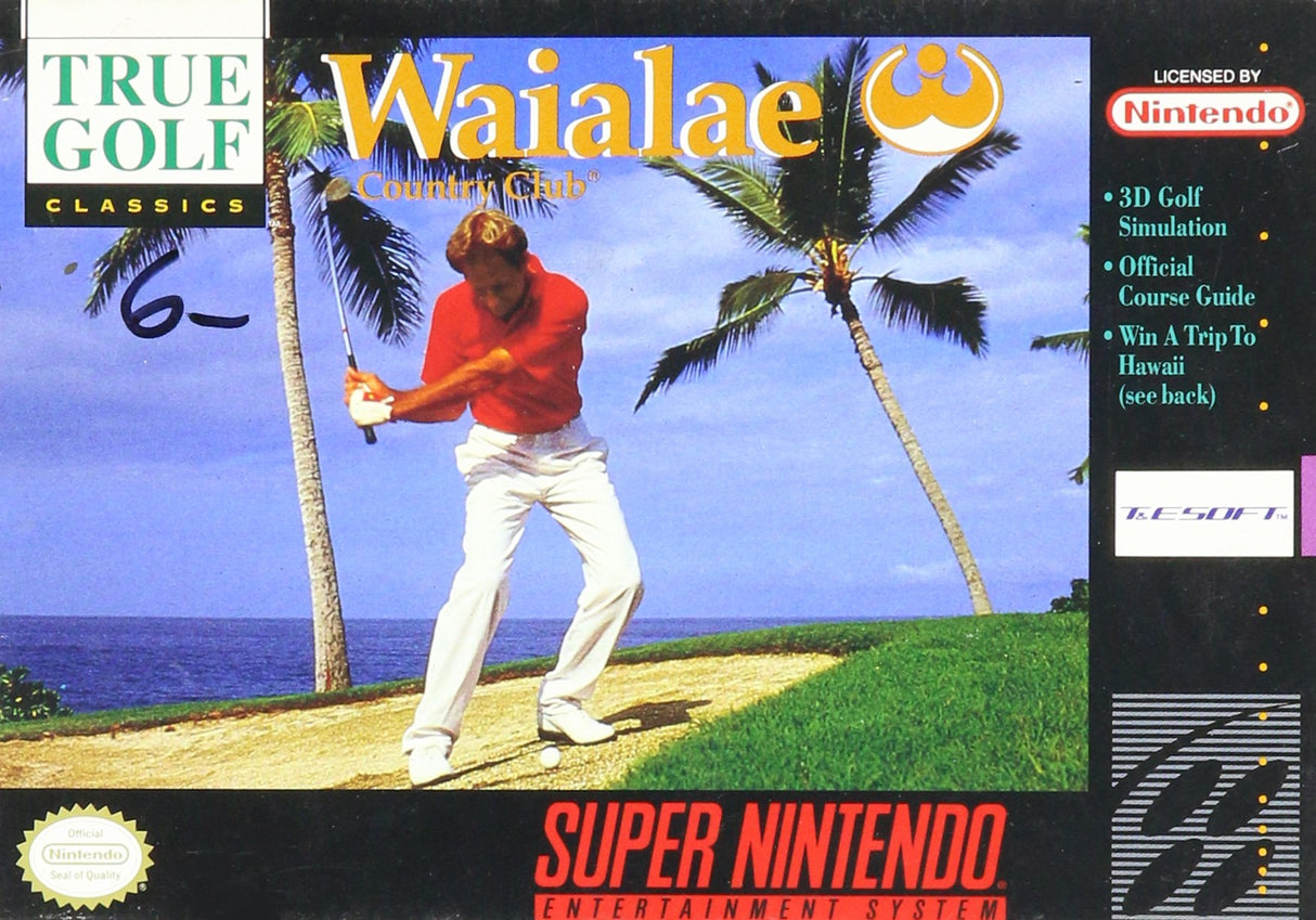 Waialae Country Club - (LS) (Super Nintendo)