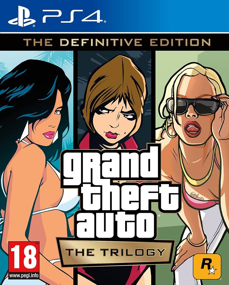 Grand Theft Auto: The Trilogy [Definitive Edition] - (CIB) (Playstation 4)