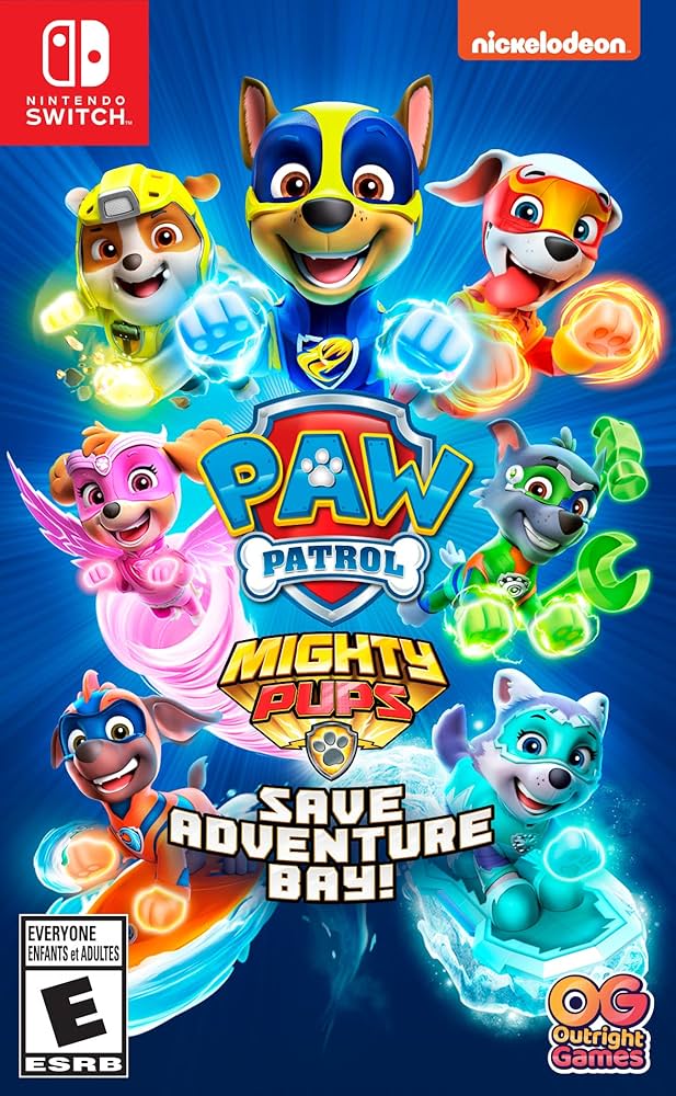 Paw Patrol: Mighty Pups Save Adventure Bay - (LS) (Nintendo Switch)
