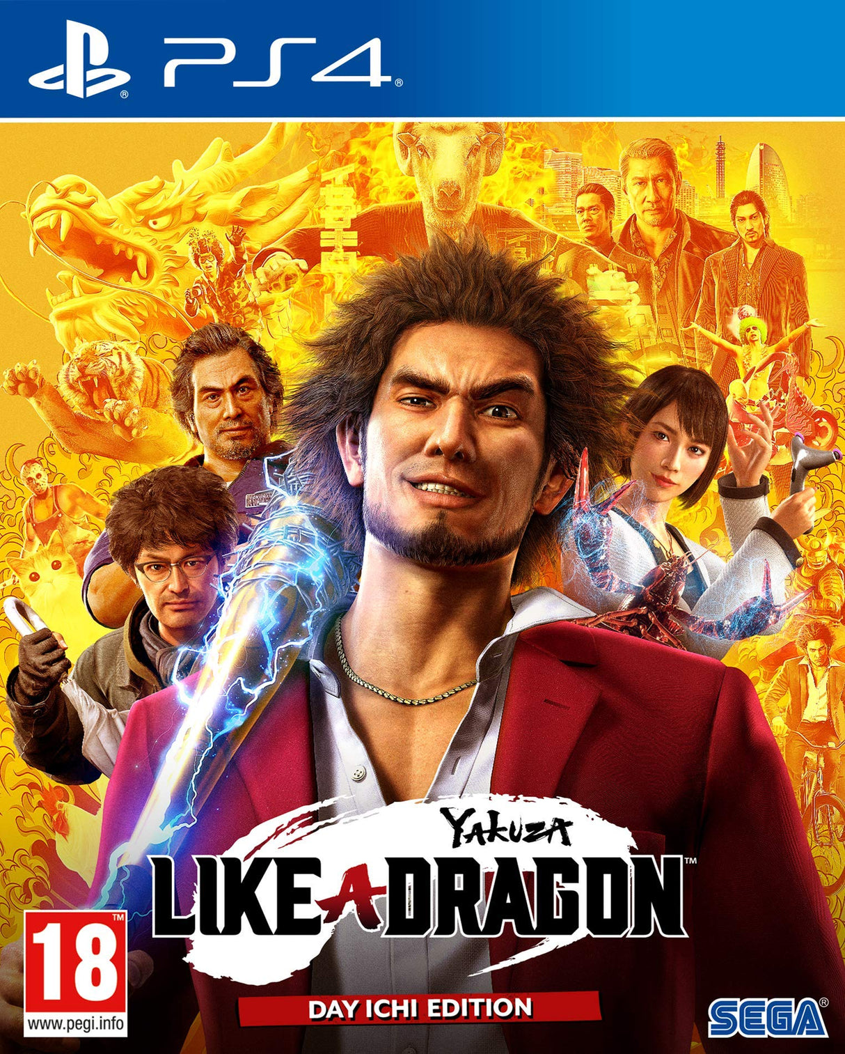 Yakuza: Like A Dragon [Day Ichi Steelbook Edition] - (Missing) (PAL Playstation 4)