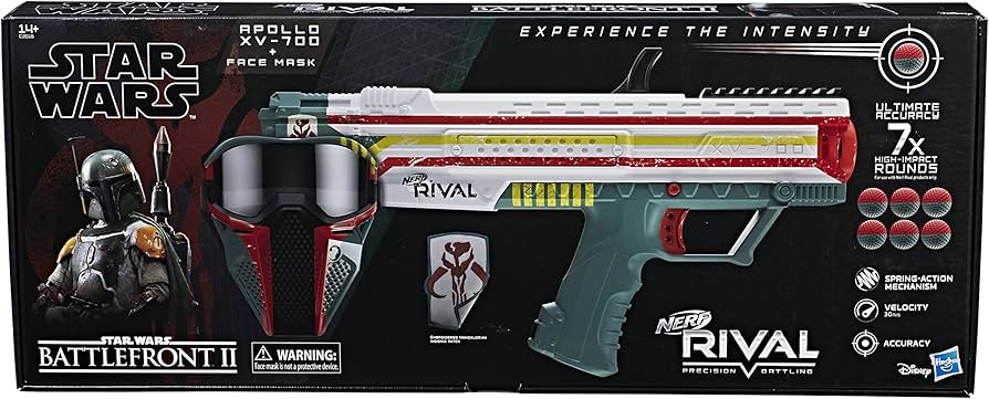 Nerf Rivals Star Wars Battlefront II Apollo XV-700 + Face Mask - (Pre-Owned)