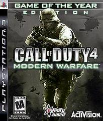 Call of Duty 4 Modern Warfare [Game of the Year] - (Missing) (Playstation 3)