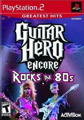 Guitar Hero Encore Rocks the 80's [Greatest Hits] - (CIB) (Playstation 2)