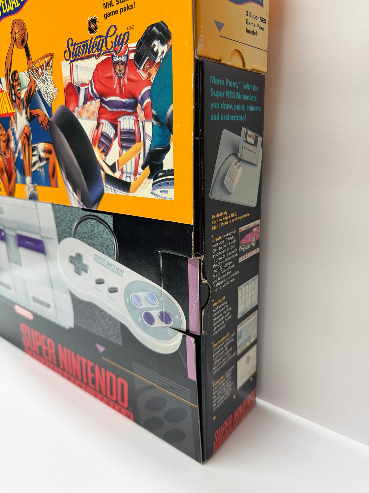 Super Nintendo System [Big Score Bundle] - (CIB) (Super Nintendo)