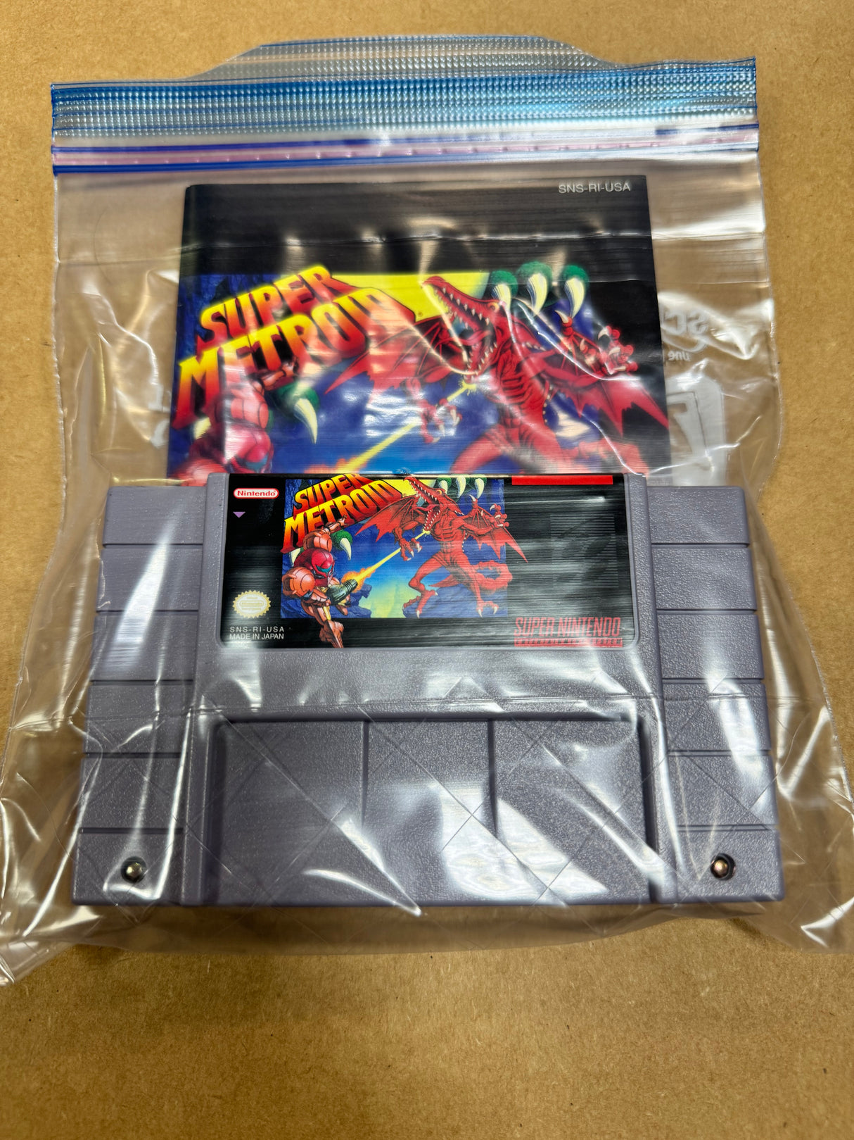 Super Metroid [With Manual] - (LS) (Super Nintendo)