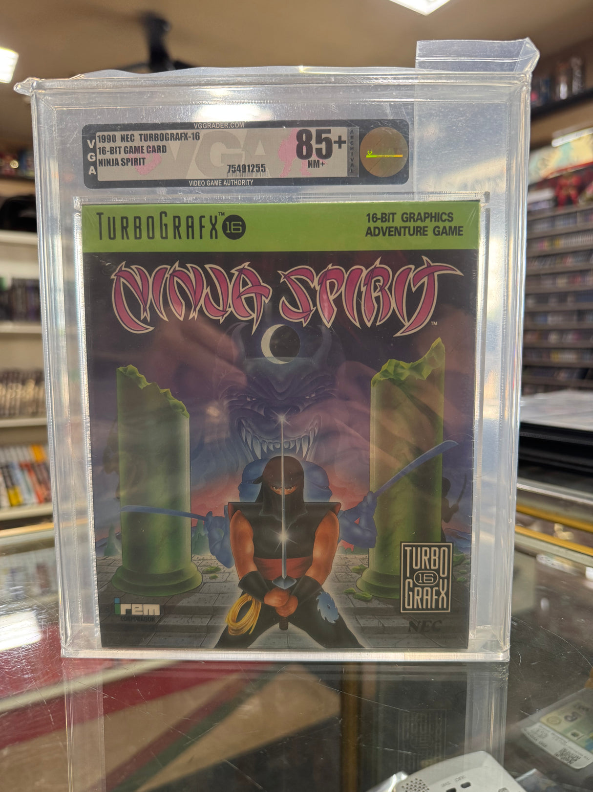 Ninja Spirit [VGA 85 NM+] - (New) (TurboGrafx-16)