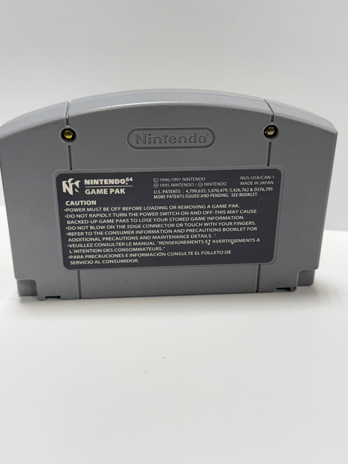 Clay Fighter Sculptors Cut - (LS Flaw) (Nintendo 64)