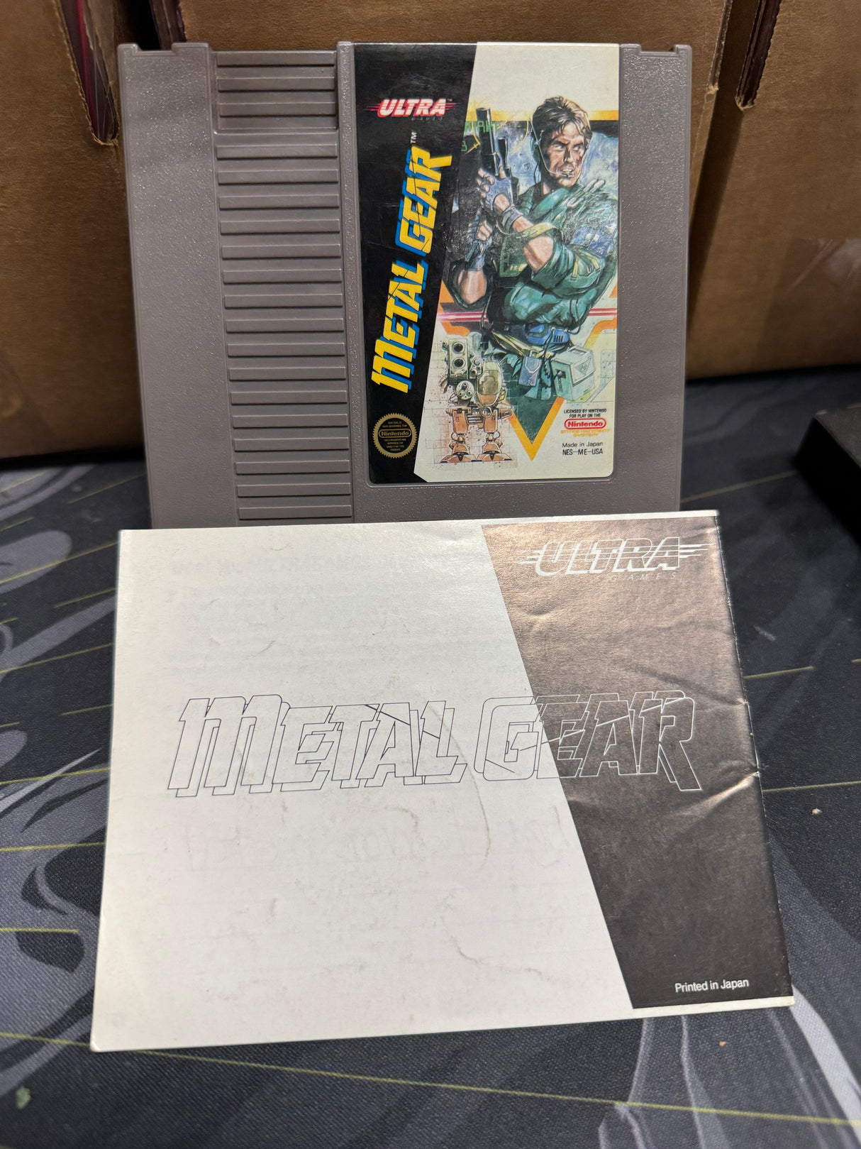 Metal Gear [With Manual] - (LS) (NES)
