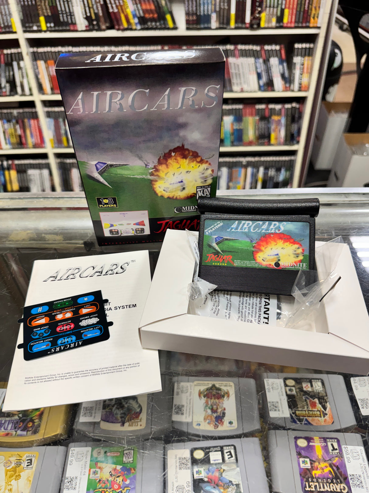 AirCars [Custom Box] - (CIB) (Jaguar)