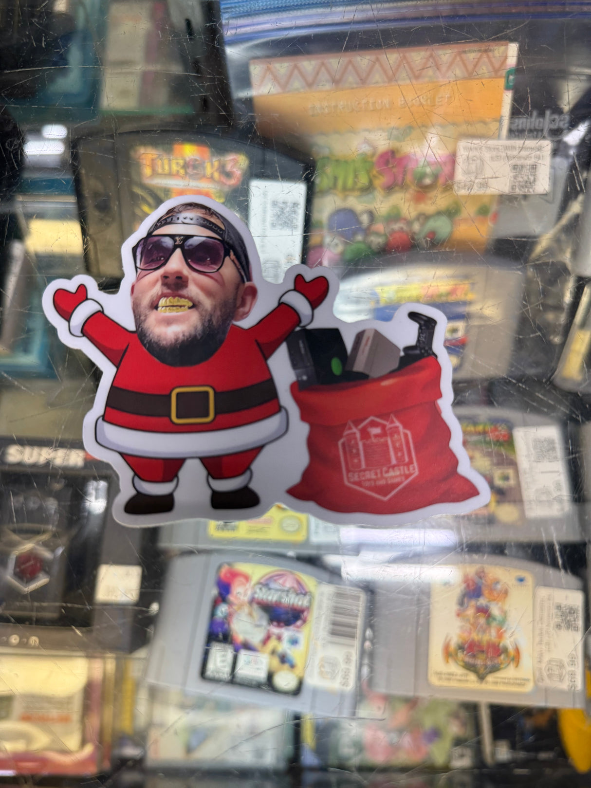 Santa Clout Sticker