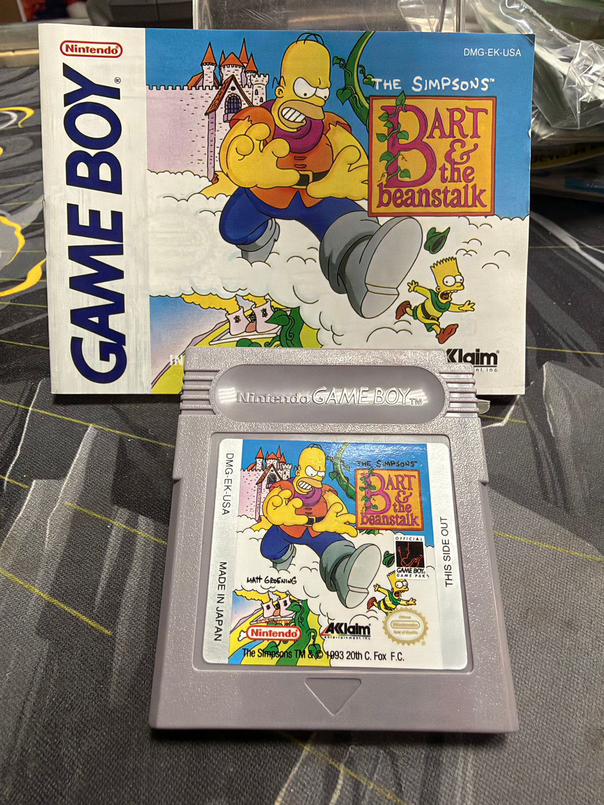 The Simpsons Bart and the Beanstalk [With Manual] - (LS) (GameBoy)