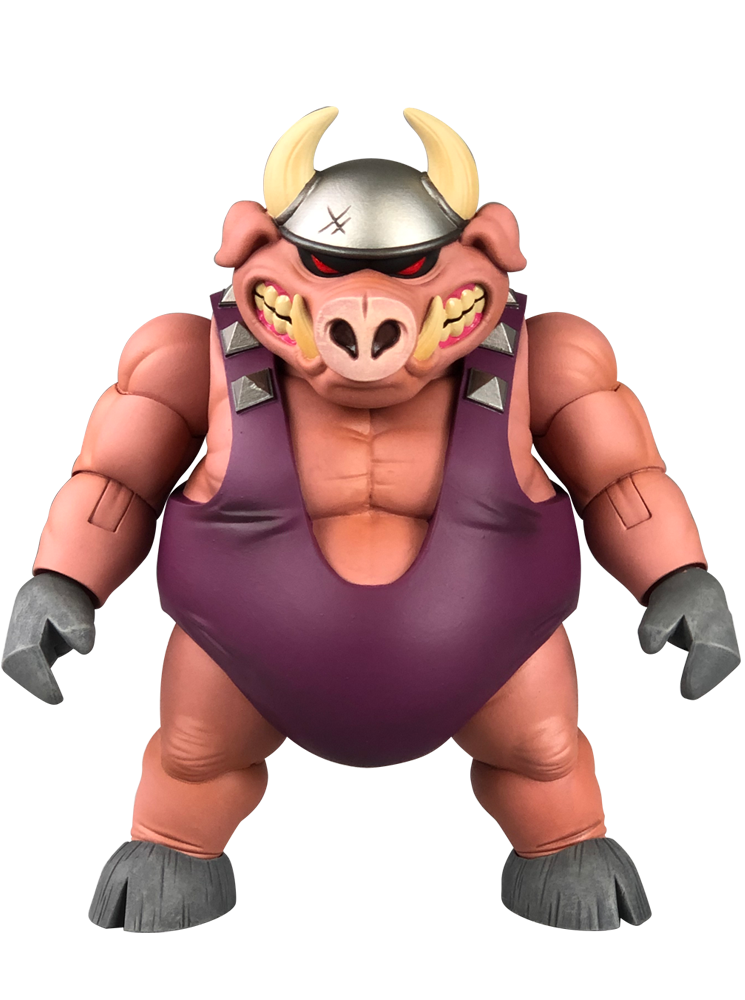 Battletoads Porka Pig Action Figure w/ Box 6" - Pre-Owned