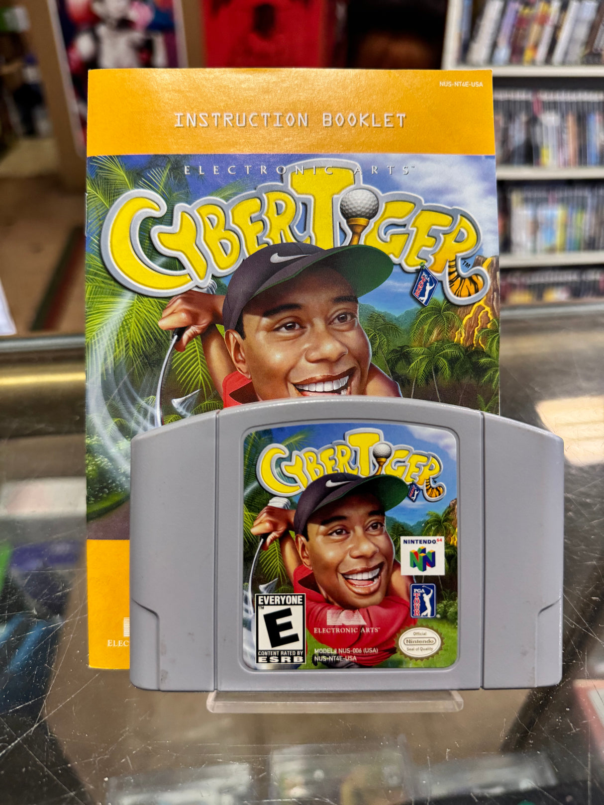 CyberTiger [With Manual] - (LS) (Nintendo 64)