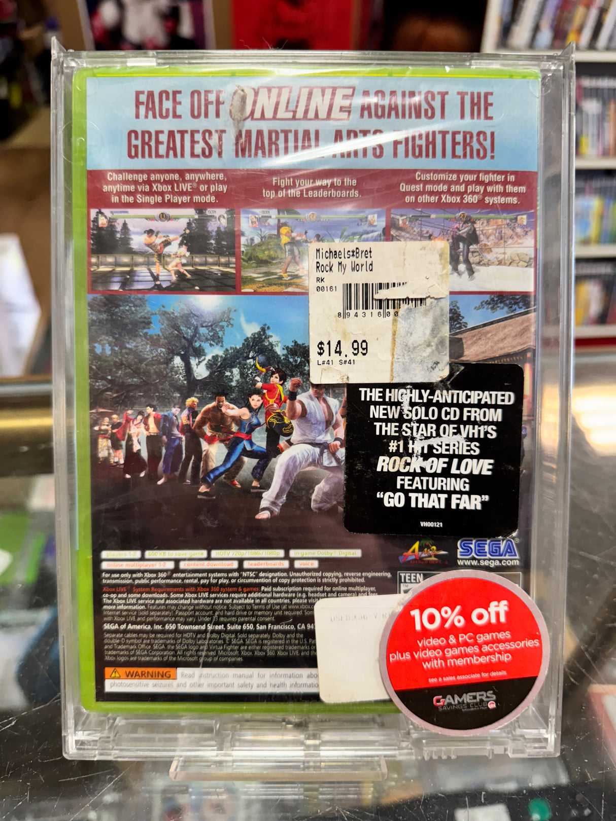 Virtua Fighter 5 [In Security Case] - (New) (Xbox 360)
