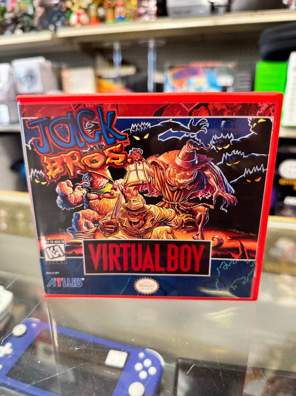 Jack Bros. and Manual - (LS) (Virtual Boy)