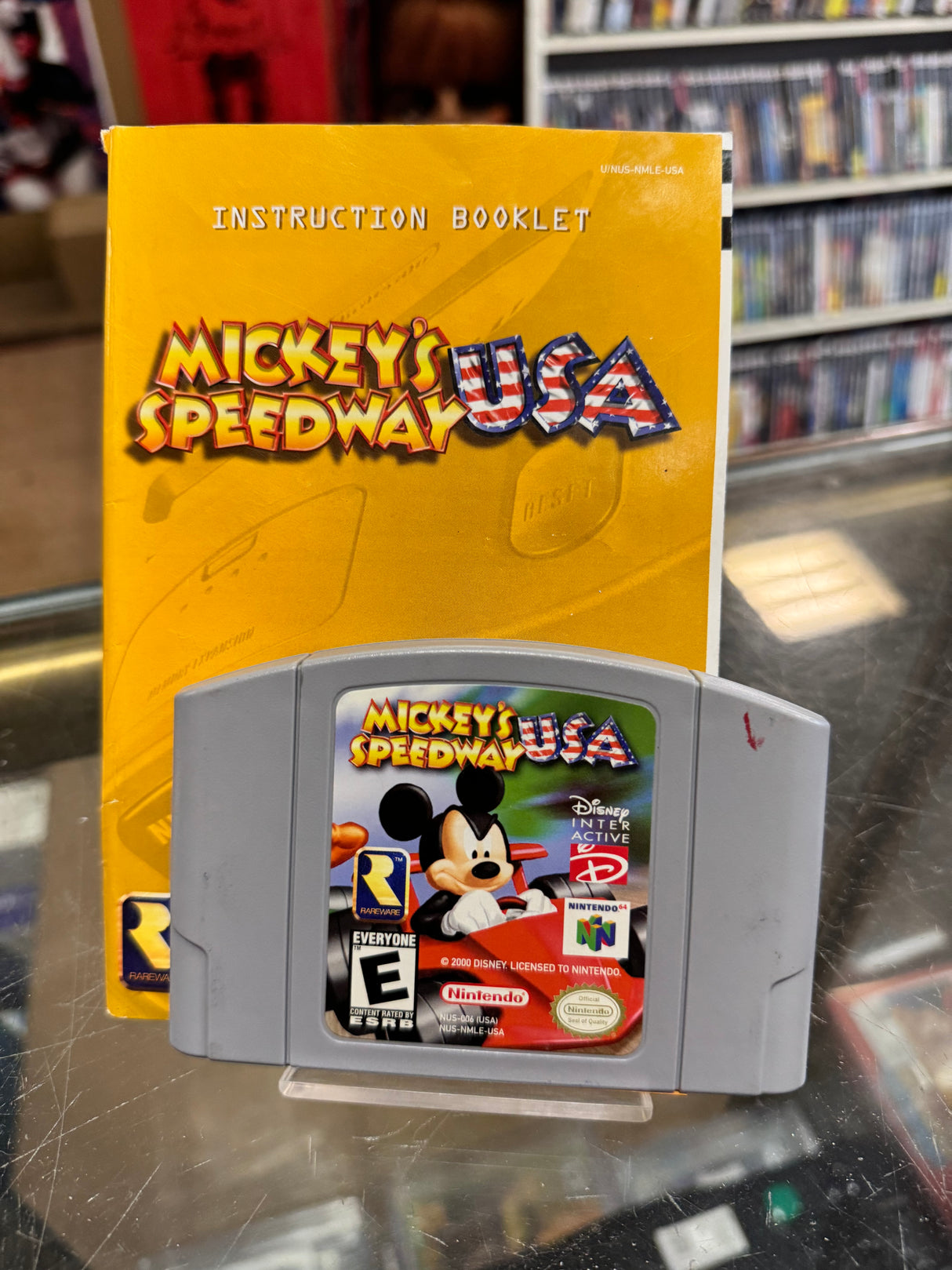 Mickey's Speedway USA [With Manual] - (LS) (Nintendo 64)