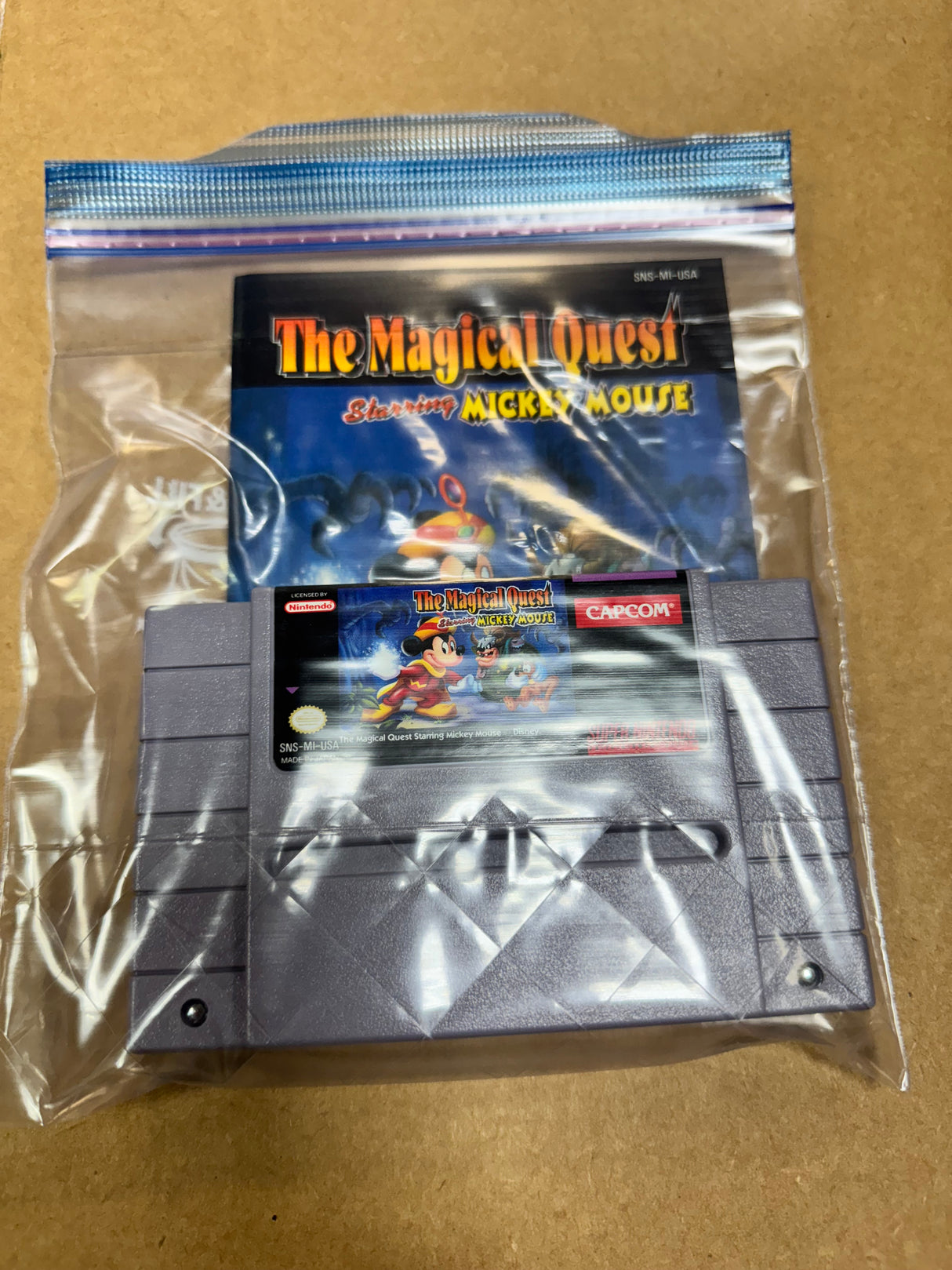 Magical Quest starring Mickey Mouse [With Manual] - (LS) (Super Nintendo)