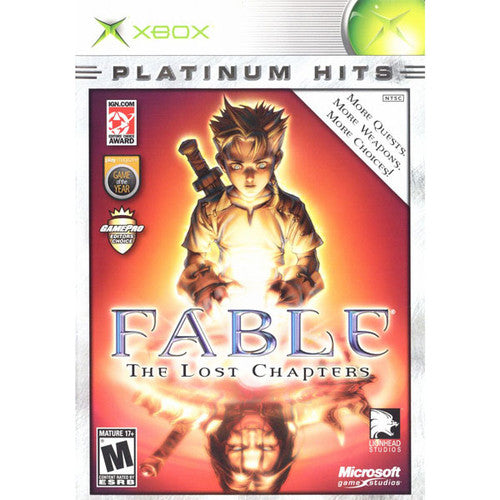 Fable the Lost Chapters (Platinum Hits) - (Missing) (Xbox)