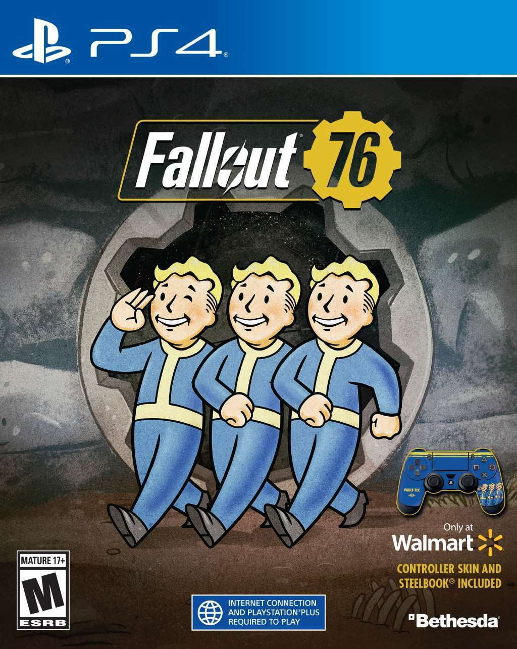 Fallout 76 [Walmart Steelbook Edition] - (CIB) (Playstation 4)