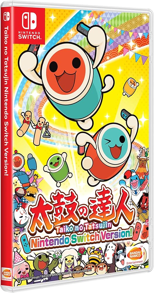 Hori Taiko Master Controller with Rhythm Festival - (CIB) (Nintendo Switch)