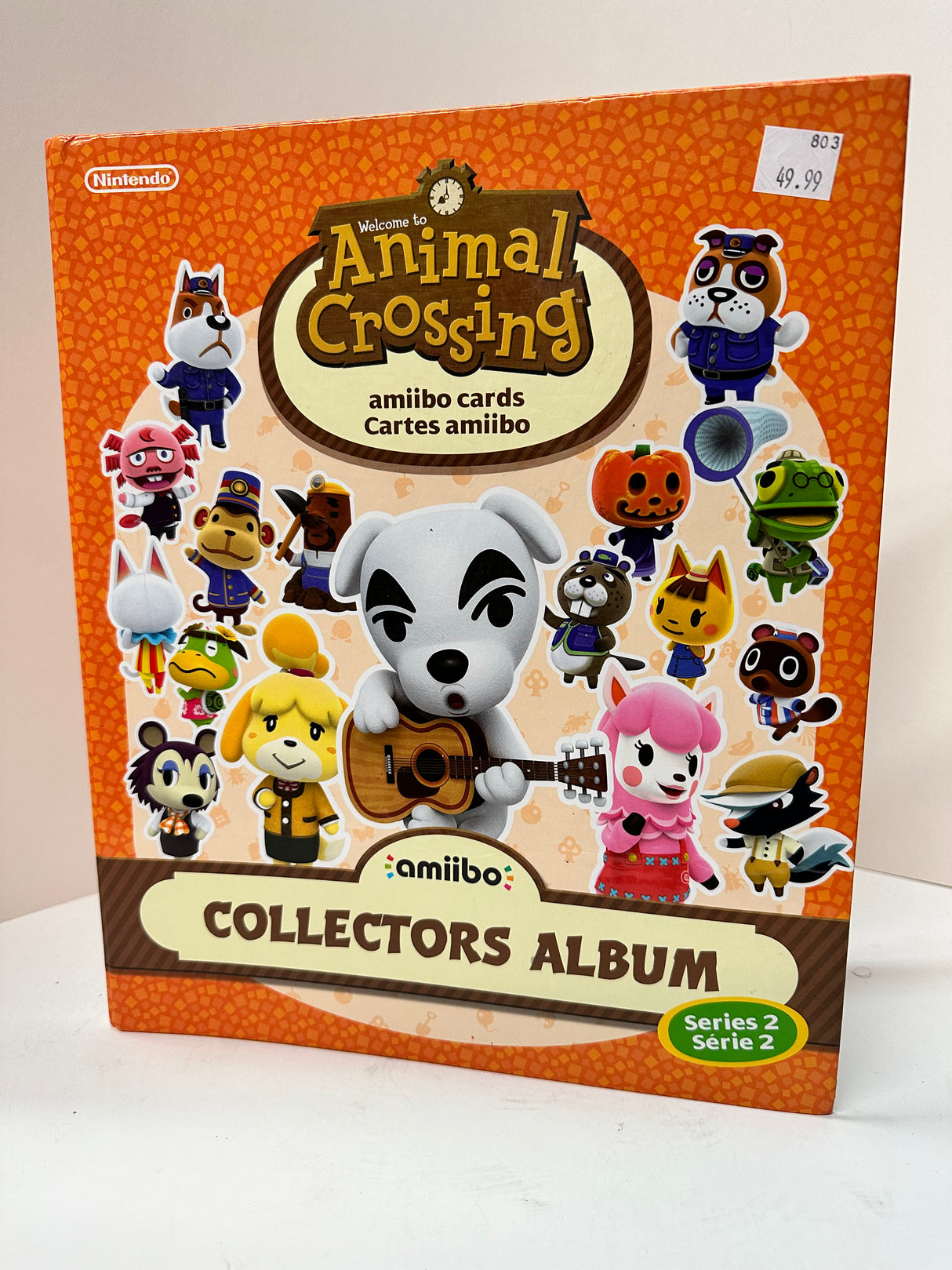 Álbum de coleccionistas de tarjetas Amiibo de Animal Crossing Serie 2