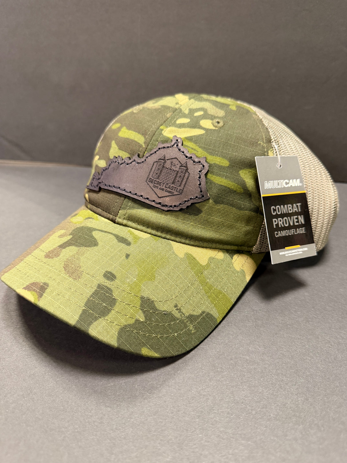Richardson 111PT Tropic Green Multicam Black KY Logo Patch
