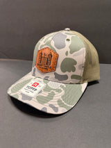 Richardson 112 PFP Marsh Duck Camo Leather Diamond Patch