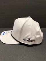 Richardson 258 White/Black Rope SC
