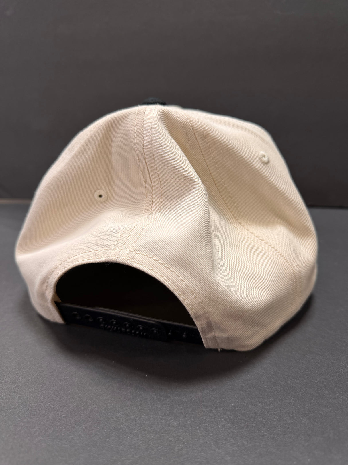 Richardson 323 "Champ" Khaki/Black Tall Sign Patch Hat