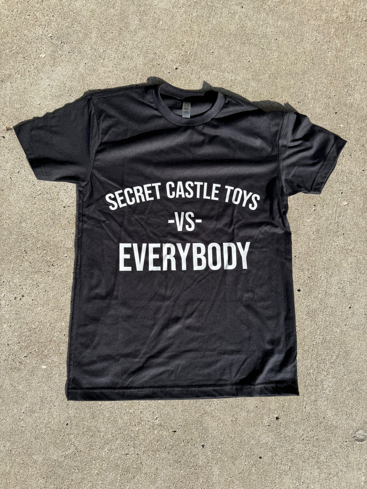 Black Secret Castle Toys vs Everybody Shirt