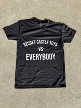 Black Secret Castle Toys vs Everybody Shirt
