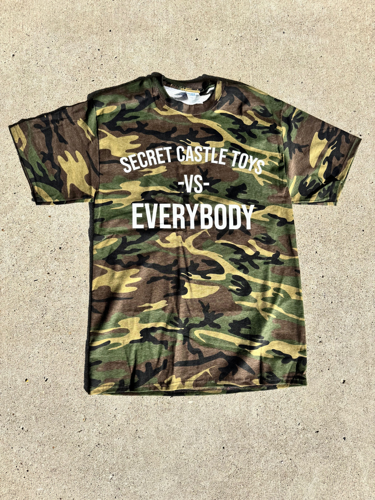 Black Secret Castle Toys vs Everybody Shirt