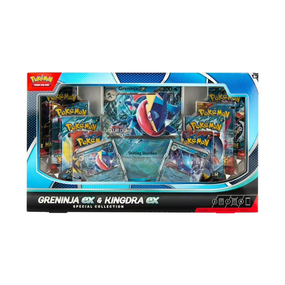 Greninja EX & Kingdra EX Special Collection Box - NM