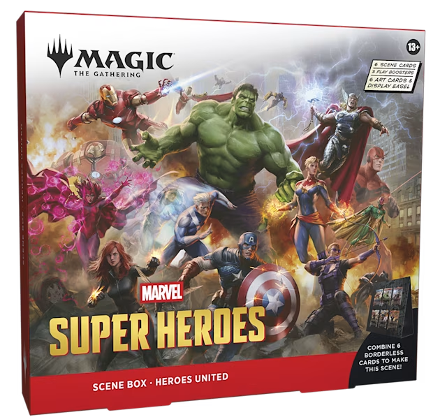 Marvel Super Heroes Scene Box NEW