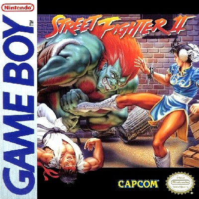 Street Fighter II [With Manual] - (LS) (GameBoy)