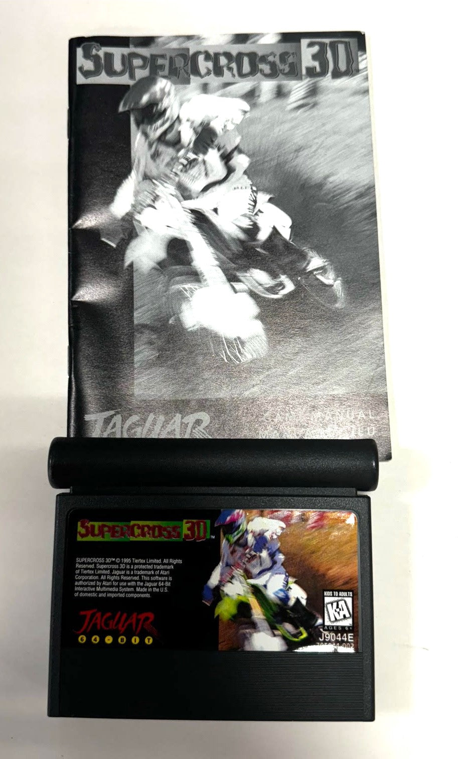 Supercross 3D [With Manual] - (LS) (Jaguar)